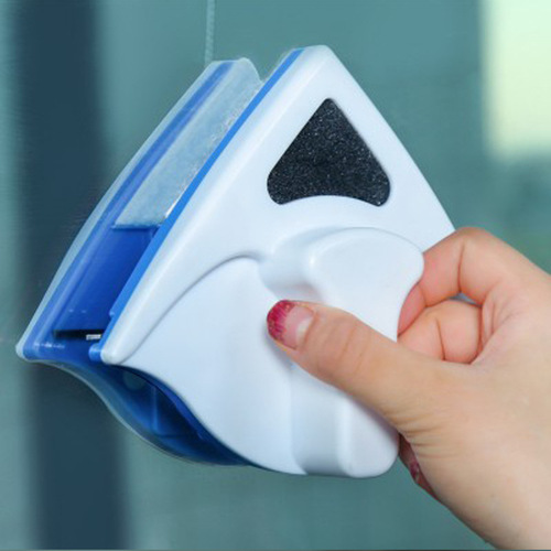 Glass cleaning hollow strong magnetic double-sided window cleaning high-rise building cleaning household tools brush scraper - single-layer glass