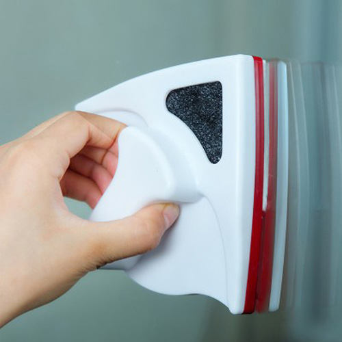 Glass cleaning hollow strong magnetic double-sided window cleaning high-rise building cleaning household tools brush scraper - single-layer glass