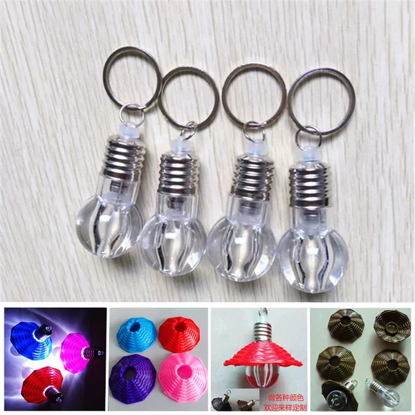 Xth Korean-Style Light Bulb Keychain Pendant Small Pendant Business Advertising Gift Promotional Giveaway Travel Souvenir