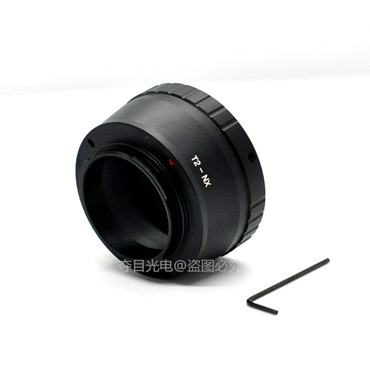 天文望远镜显微镜观鸟镜T2/M42摄影转接环三星微单相机NX卡口批发