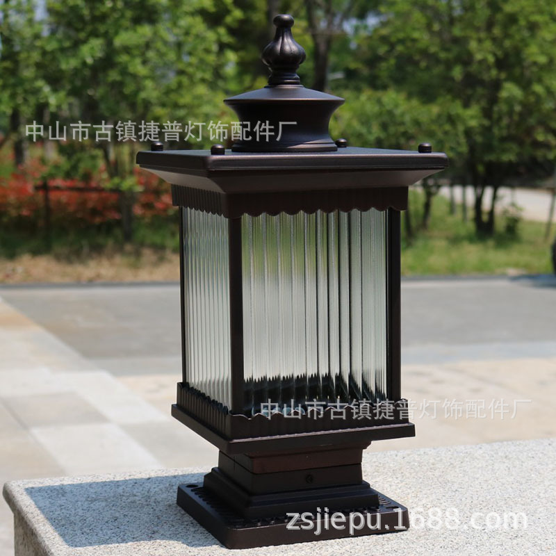 Lawn lamp column lamp Garden community square Villa yard doorpost LED walled courtyard outdoor wall lamp