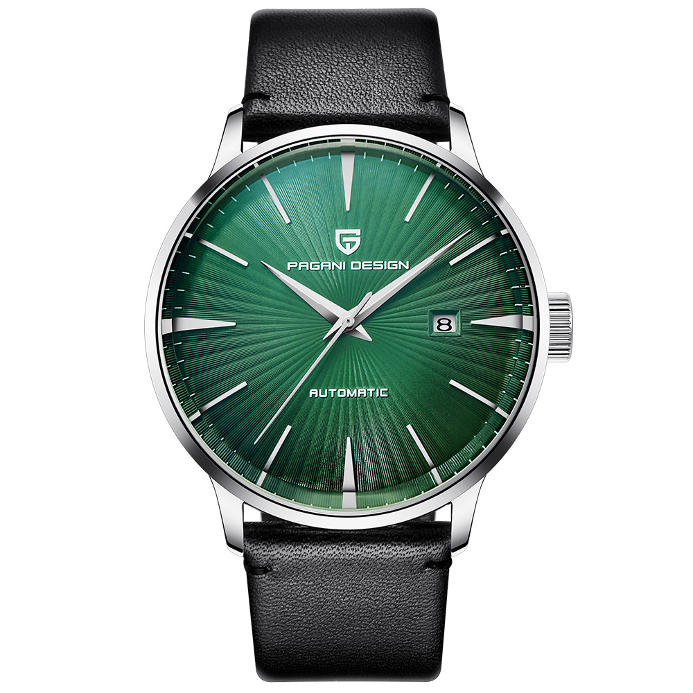 PAGANI bojiani transfronterizo nuevo reloj mecánico de los hombres de moda impermeable correa de acero reloj al por mayor 2770