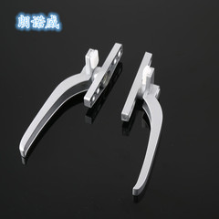 Type 50 aluminum alloy door and window handle, curtain wall hung window handle, outward-opening window 7-character window lock, casement window handle