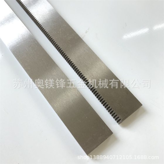 Special tooth blade for packaging machinery cutting tooth knife rack blade tape cutting tooth blade in stock supply