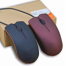 中性M20有线鼠标批发笔记本电脑装机配送商务办公磨砂光电鼠标批