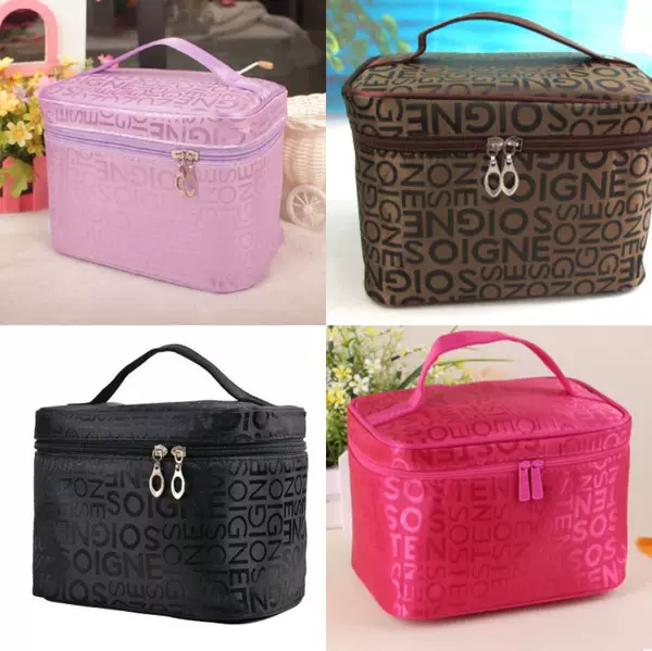 Fashion Large Letter Portable Square Bag, Fashionable Cosmetic Bag, Hot Selling Toiletry Bag, Portable Handbag, Waterproof Bag