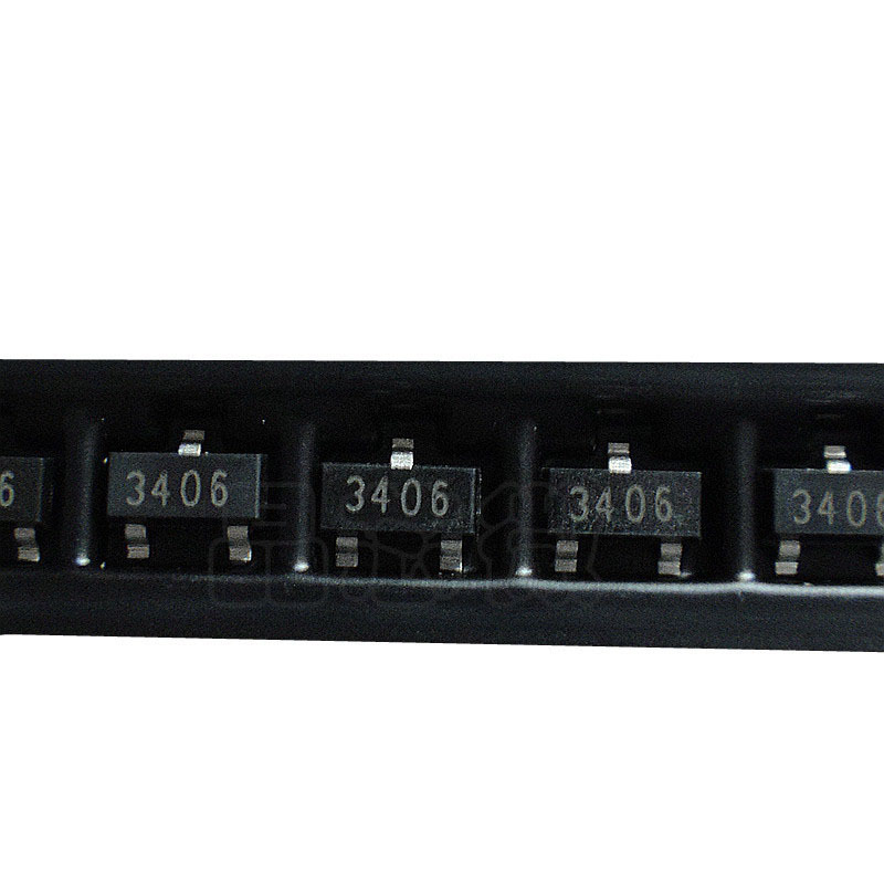 厂家直销AO3406 SOT-23 3.6A 30V N沟道 MOS场效应管 环保现货