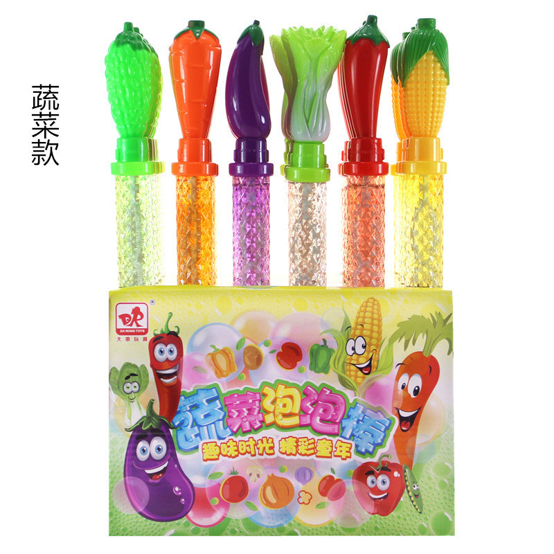 Palo de burbujas grande de doble capa para niños, juguete popular de feria, suministro directo de fábrica al por mayor