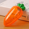 Western -style Creative Candy Box Carrot Shape Personalized Sugar Box New Easter Easter Plastic Storage Box Wholesale