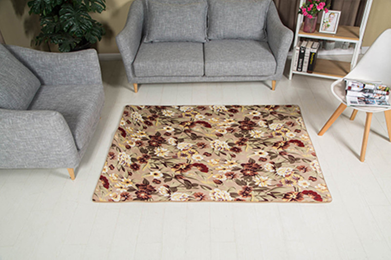 Engrosada sala de estar dormitorio vestíbulo coral alfombra de lana alfombra de piso estera de la puerta baño cocina estera del piso totalmente hecho