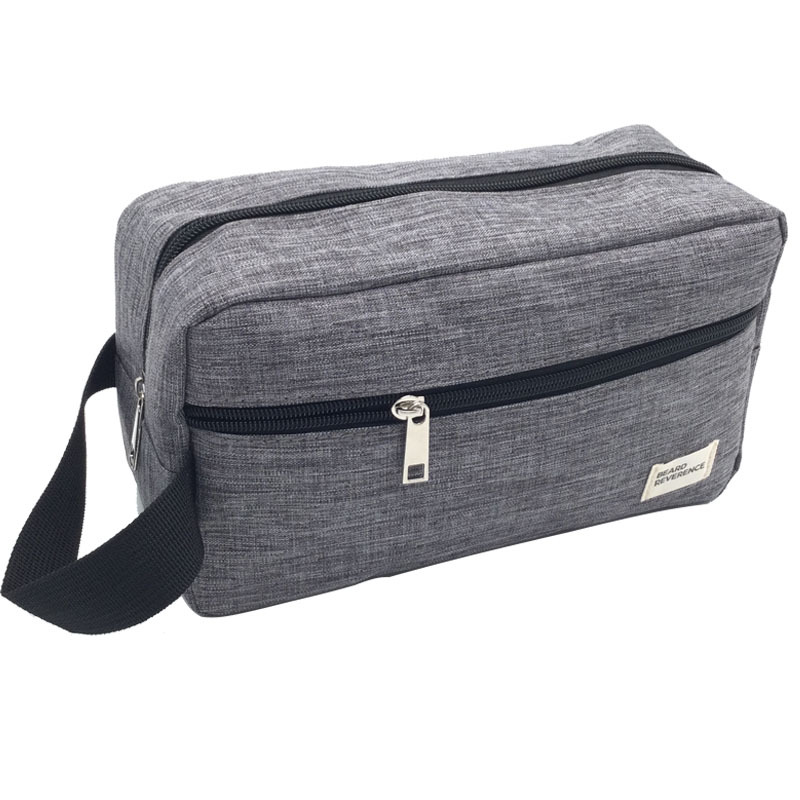En stock bolsa de lavado impermeable bolsa de almacenamiento de viaje al aire libre bolsa de cosméticos de mano multifuncional de gran capacidad para hombres imprimible