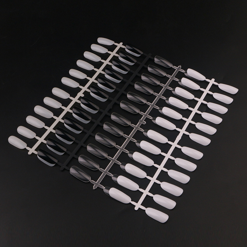 Nail Art Hollow Nail Piece Practice Color Card Nail Art Color Plate Nail Art Display Board Practice Blank Edition