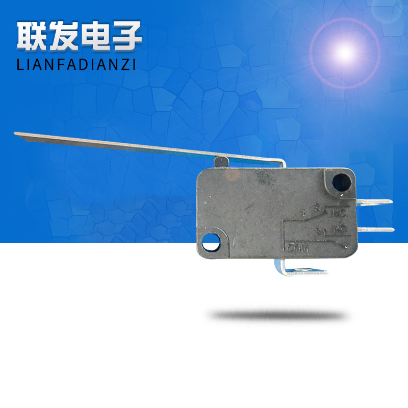 铜点长柄微动开关KW7-9 微动开关 小型限位开关 规格齐全