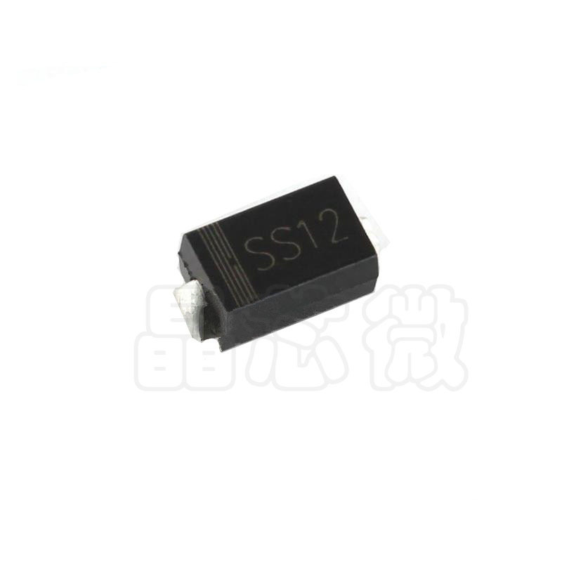 全新正品SS12 1N5817 SMA/DO-214AC 电流1A 20V 贴片肖特基二极管