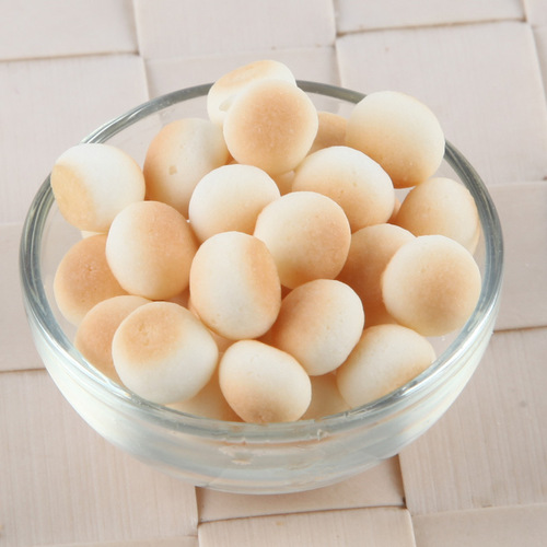 Imported from Vietnam, Hippopotamus mini egg puffs, children's food supplement, steamed buns, casual snacks and biscuits wholesale 100g