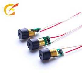 650nm 5mw红光亚工业级激光模组水平仪下对点激光头8.0生产定.制