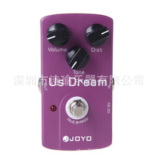 跨境专供卓乐JOYO  JF-34 US Dream 美式失真 电吉他单块效果器