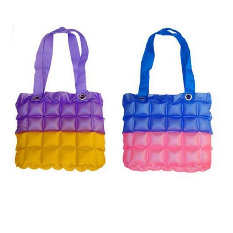 东莞实力工厂PVC充气手提袋,充气手提包,PVC吹气气泡袋批发
