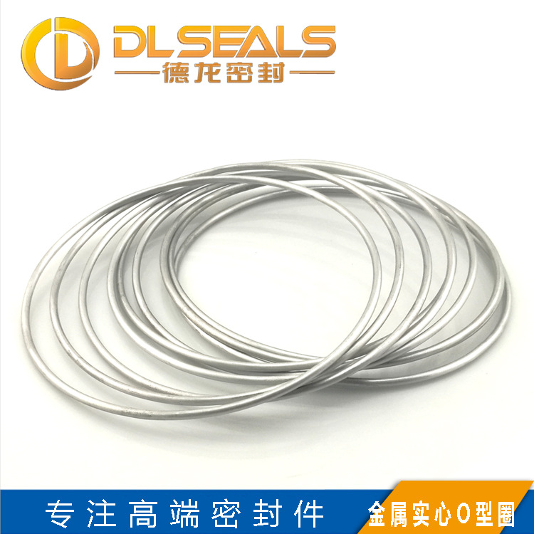 源厂现货镀镍金属O形圈耐高温不锈钢食品级密封环机械轴用密封圈