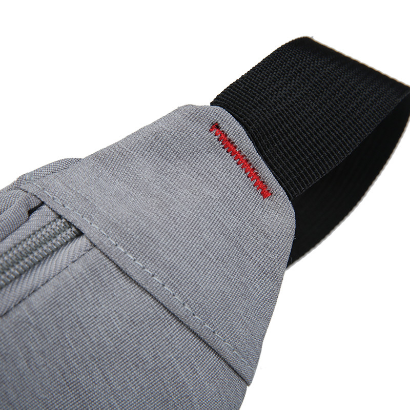 Nuevo versátil moda casual cintura bolsa hombres Oxford tela gran capacidad deportes pecho bolso del alpinismo Cambio de teléfono móvil bolsa