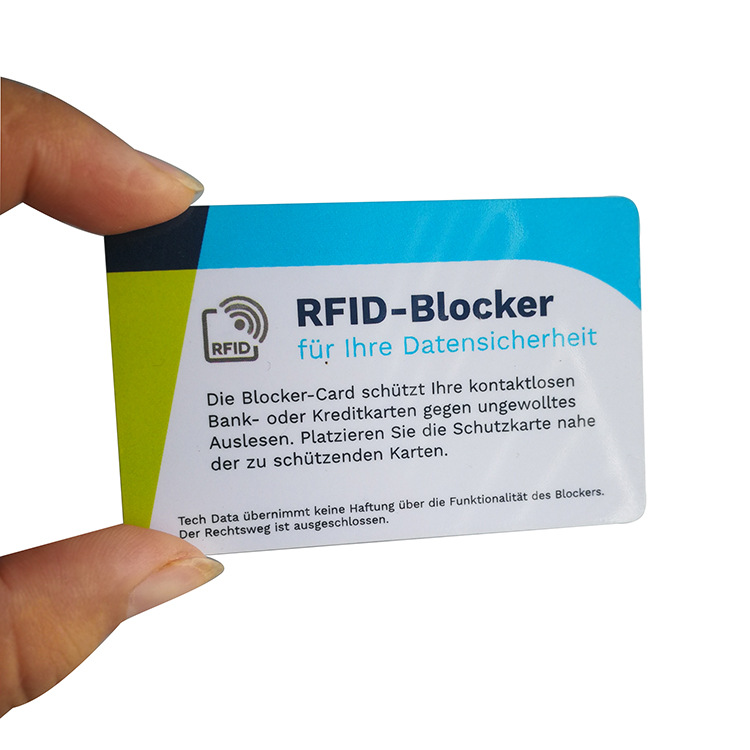 供应阻碍射频感应金融卡信用卡数据和信号安全的RFID模块屏蔽卡