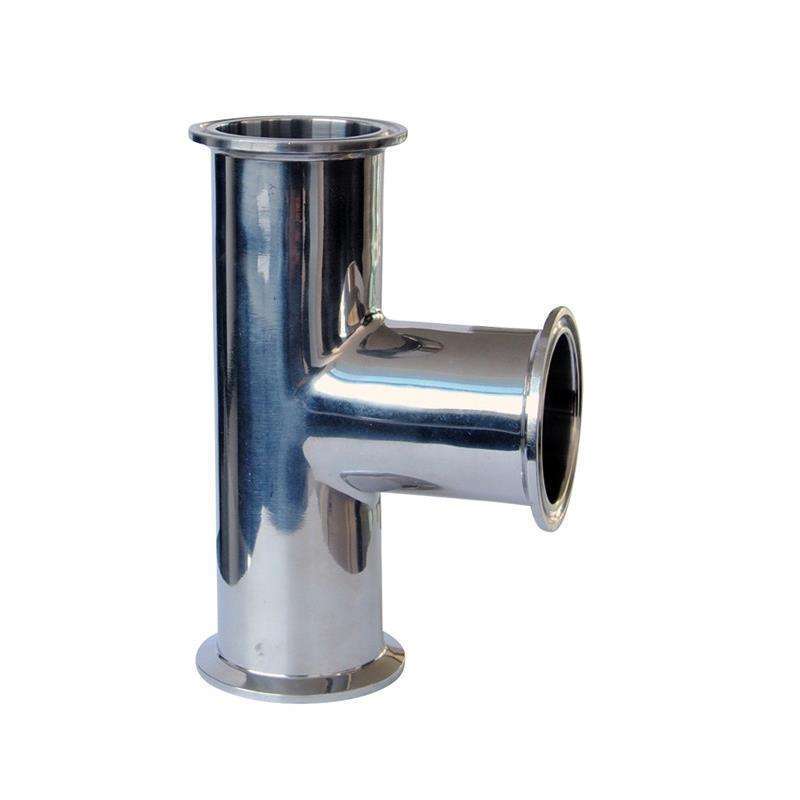 ����ʽ��װ�Ⱦ���ͨ  ʳƷ��ͨ�����⾵���׹� Tri-clamp Tee