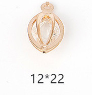 Amor creativo personalizado de cinco estrellas accesorios de joyería material de bricolaje pendientes pulsera con colgante de diamantes colgante pequeño