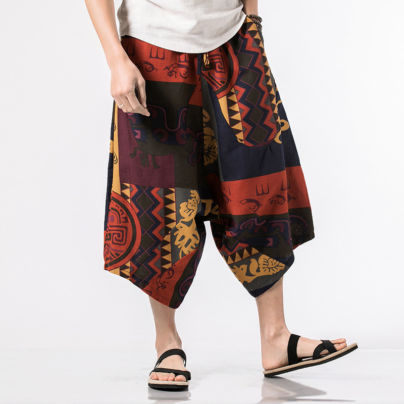 Harlan Low Shorts Chinese Style National Style Increase Harlan Low Shorts Chinese Style National Style Increase