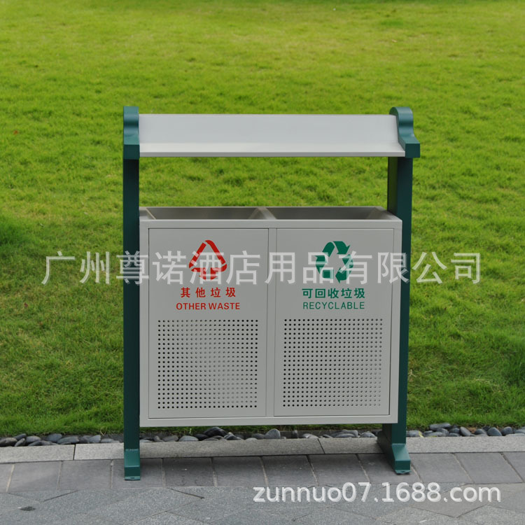 户外垃圾桶不锈钢果皮箱小区分类垃圾桶环卫垃圾箱不锈钢垃圾篓