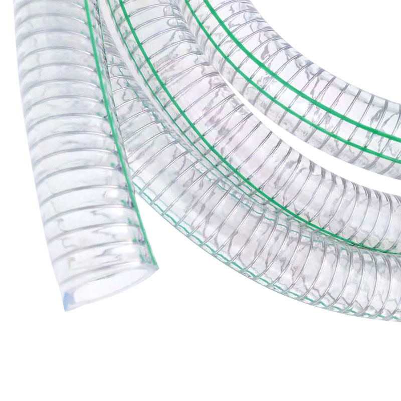 无味透明食品级钢丝软管不含塑化剂食品厂抽酒/酱料管