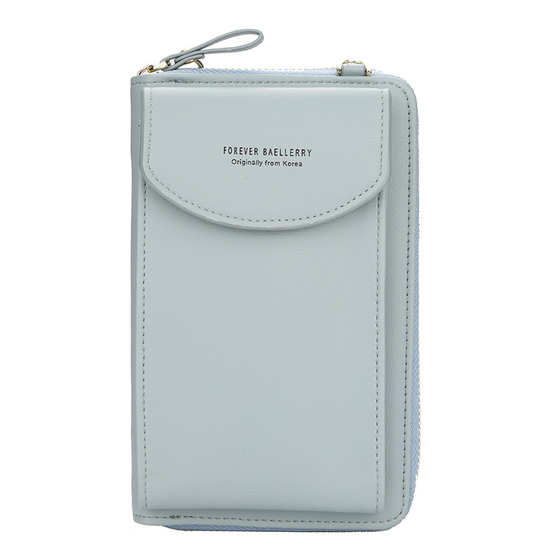 Baellerry monedero transfronterizo bolso del teléfono del hombro del crossbody de las mujeres bolsillo largo de la moneda de la cartera de las mujeres