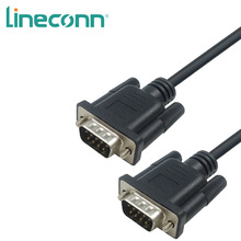 D-SUB 15P公对公双屏蔽连接线,DB 15P线,成型双绞双屏蔽,Lineconn