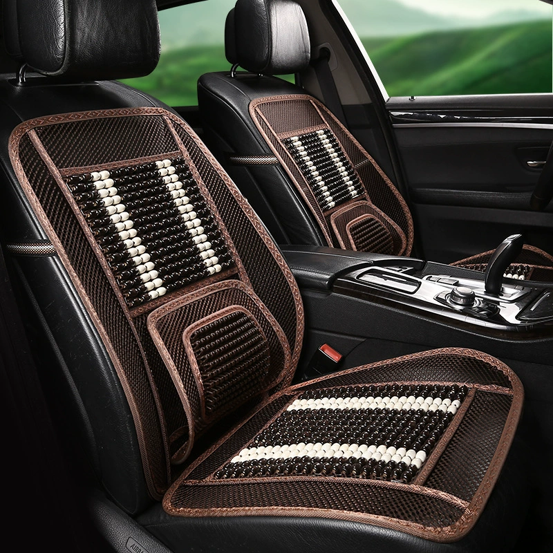 Оптовая продажа NNL вертикальная полоска простой деревянный бисер одноместный автомобильный подушка сиденья одноместный дом офисное кресло подушки сиденья для интерьера