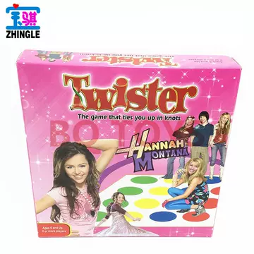 Adult Children Body TWISTER GAME Blanket Large PVC Carpet Classic TWISTER GAME - ShopShipShake