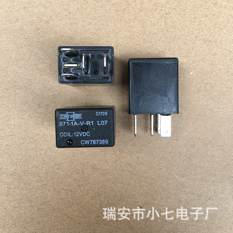 松川继电器871-1A-V-R1 L07 12VDC