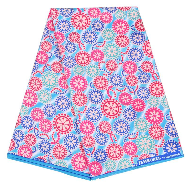 现货批发涤纶非洲蜡染 非洲民族印花面料速卖通货源工厂批发