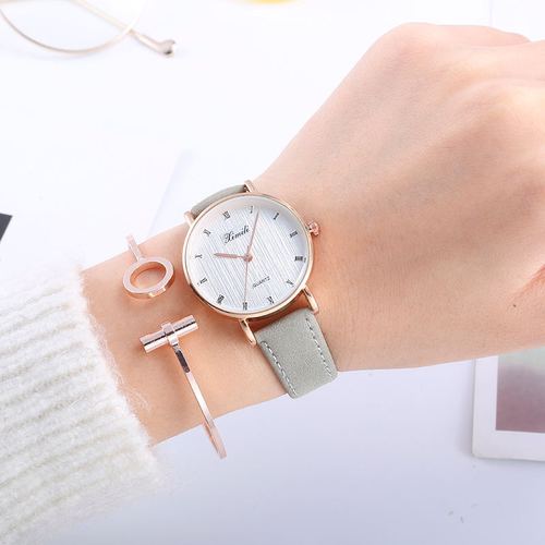 Drop shipping new style watches for female students, Korean-style simple trendy ulzzang style, girls' ins retro Mori style