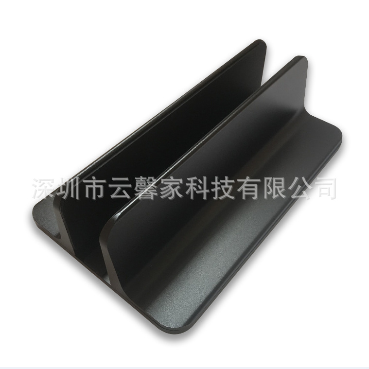 Aleación de aluminio portátil vertical base de almacenamiento portátil aleación de aluminio escritorio disipación de calor soporte de almacenamiento