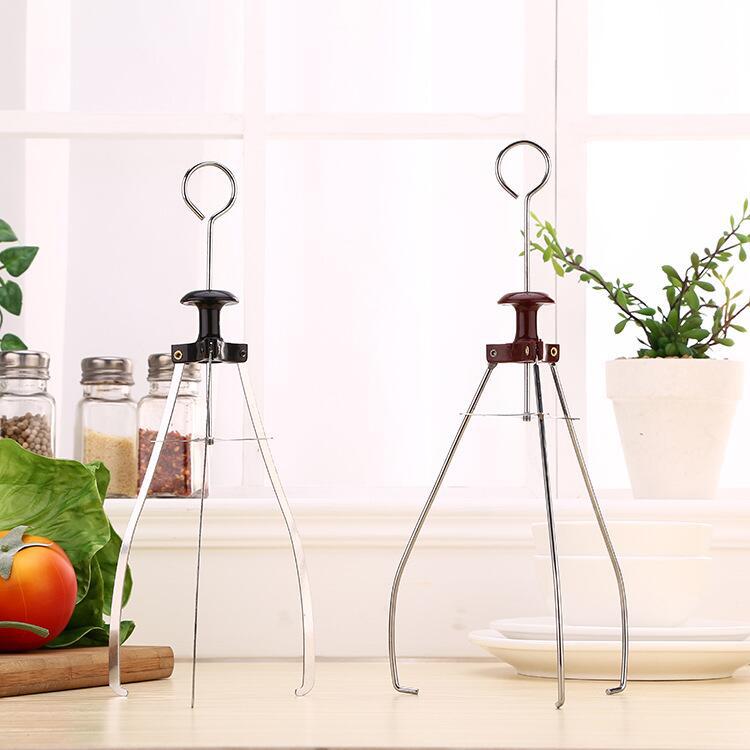 Cocina gadget multi-función tazón-dispositivo de toma/tazón-clip botella de vino apertura chef no-scald anti-scald placa