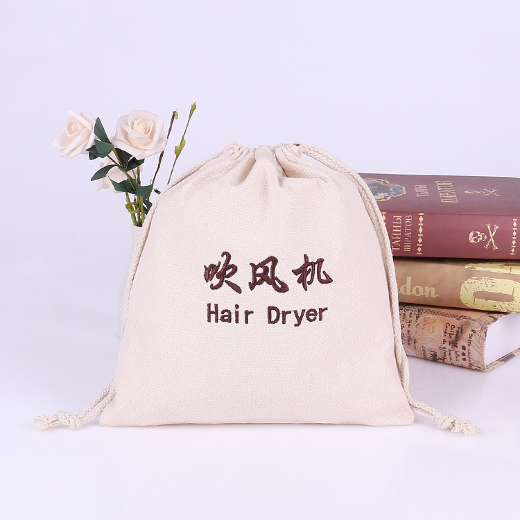 Bolsas de franela al por mayor suministros para hoteles, juegos para secador de pelo, bolsas de tela, bolsillos con cordón, bolsas de almacenamiento de joyería Wenwan, bolsillos con cordón