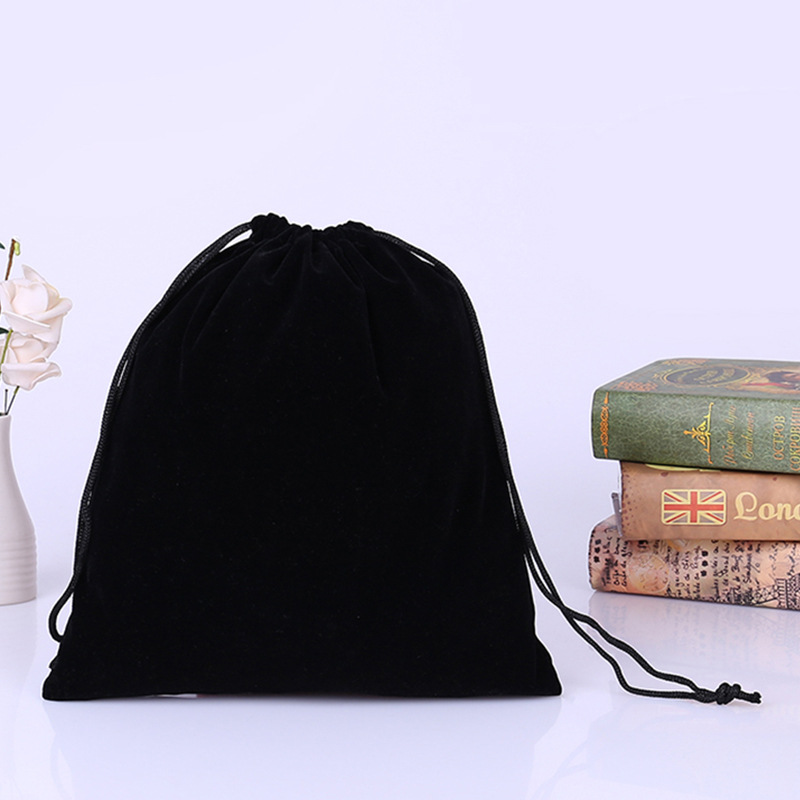 Bolsas de franela al por mayor suministros para hoteles, juegos para secador de pelo, bolsas de tela, bolsillos con cordón, bolsas de almacenamiento de joyería Wenwan, bolsillos con cordón