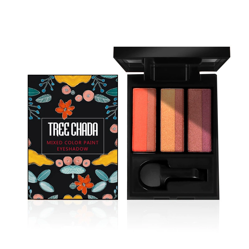 Есть китайский стандарт Thai TreeChada гриб шестиколор Pearl Light Duster Girl Network Red Gradient Eye Shadow