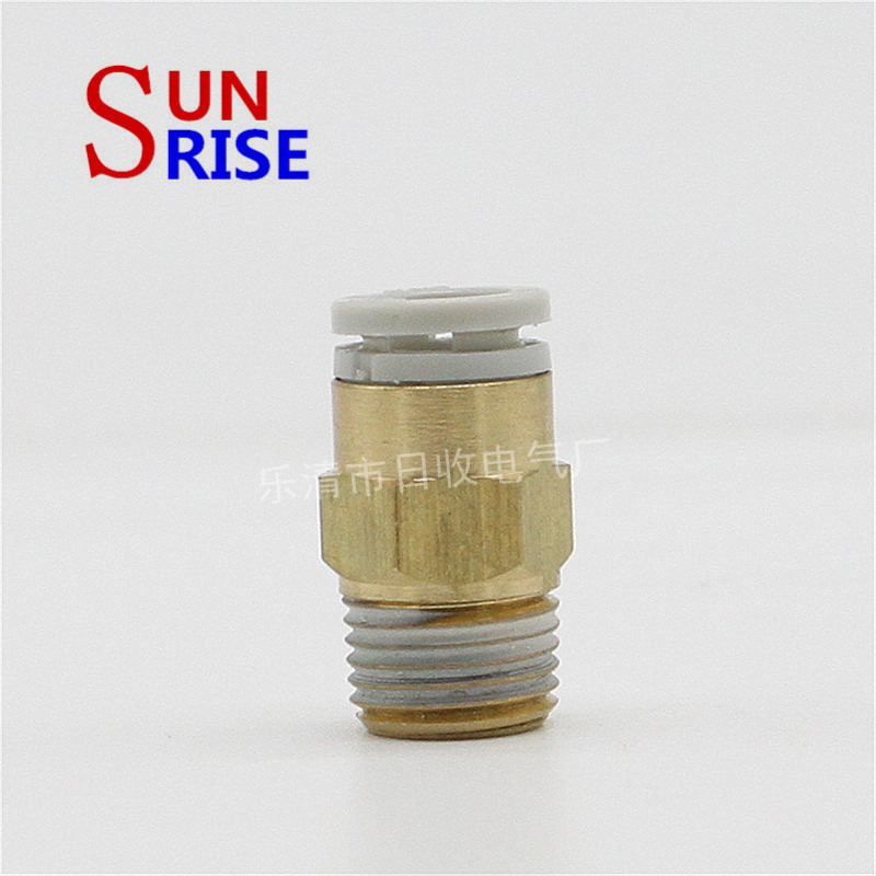 SMC式外螺纹直通气管接头 KB(KQ系列快插接头 气动快速接头PC