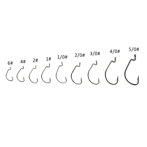 Luya WORM HOOK Soft Worm Hook Texas Fishing Group Crank Hook Fishing Accessories Weihai Fishing Gear Wholesale