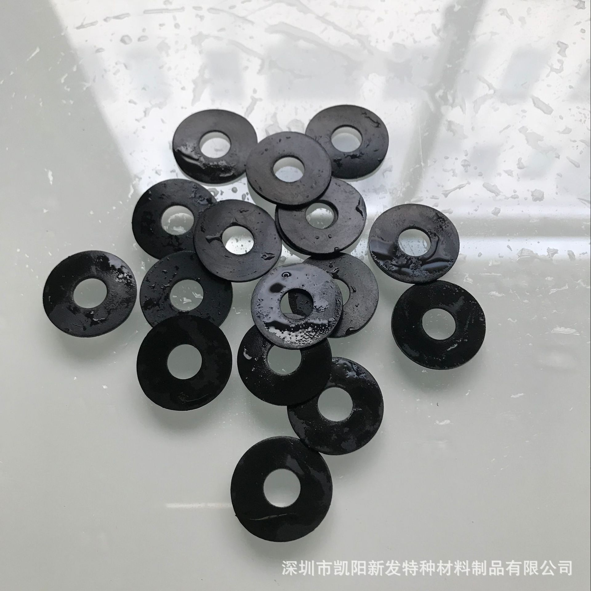 M6 螺丝防水垫片 软胶垫片 吃品级透明垫片 透明螺丝垫片