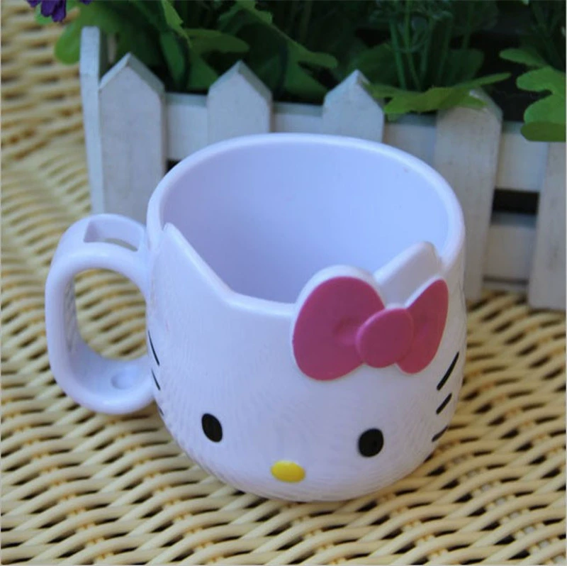 Стакан Cartoon Cup (KT) для завтрака молочный кофе, пластик, 101–200 мл, 11×7.5×7 см