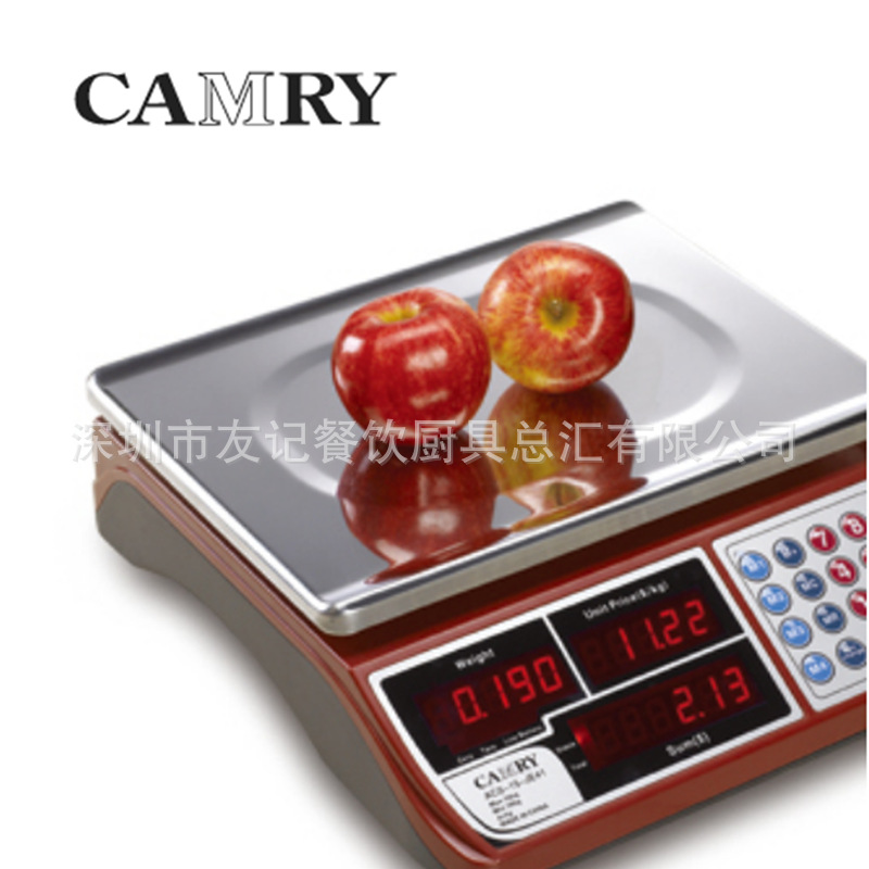 香山CAMRY面粉烘焙称6KG电子称厨房台秤ACS-6-JE41