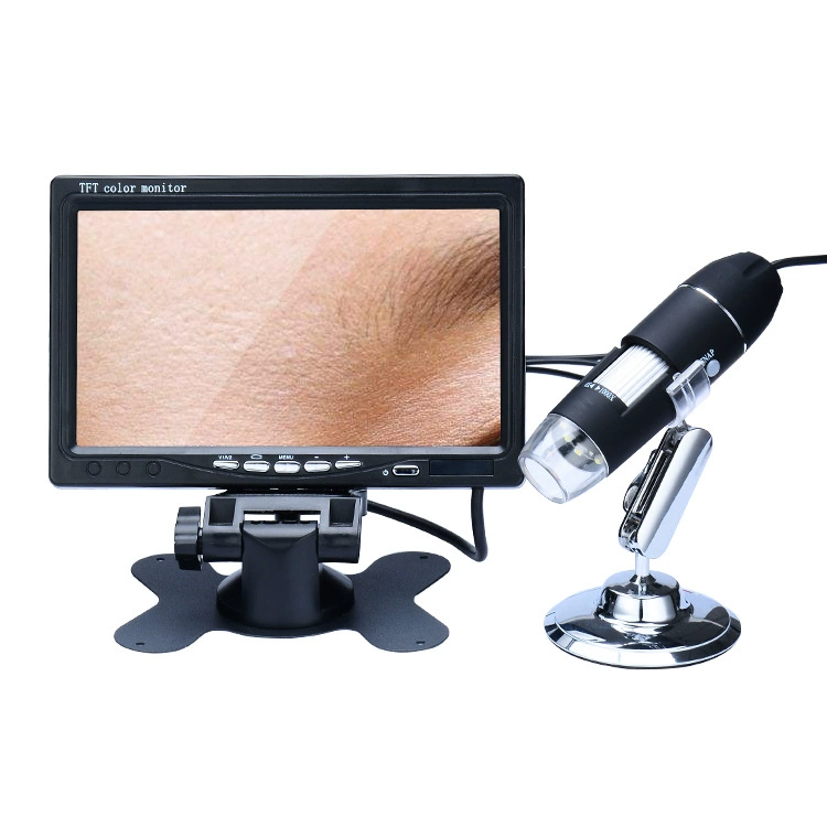 Камера Видео цифровой 1000X TV/AV интерфейс HD электронный портативный ТВ микроскоп