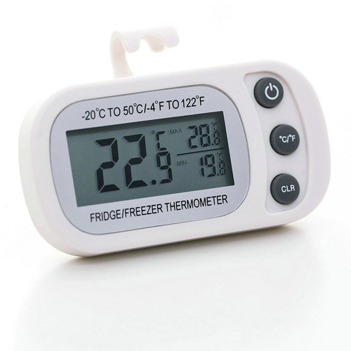 Amazon's hot electronic digital refrigerator thermometer freezer cold storage moisture-proof water indoor accuracy thermometer