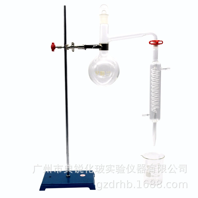 Завод питания Полный стеклянный дистиллятор чистой воды дистиллятор устройство Косметическая сущность очистки дистиллятор оптом